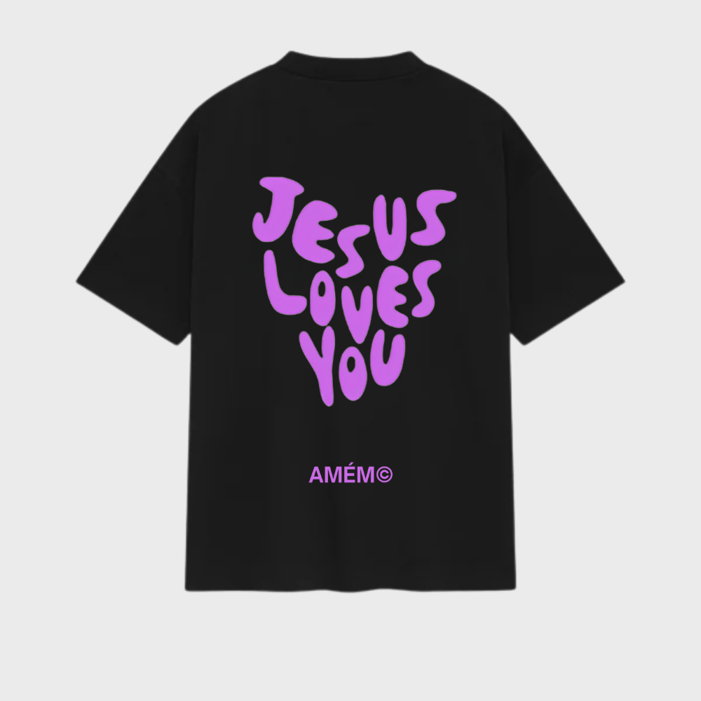 Camiseta Jesus Loves You