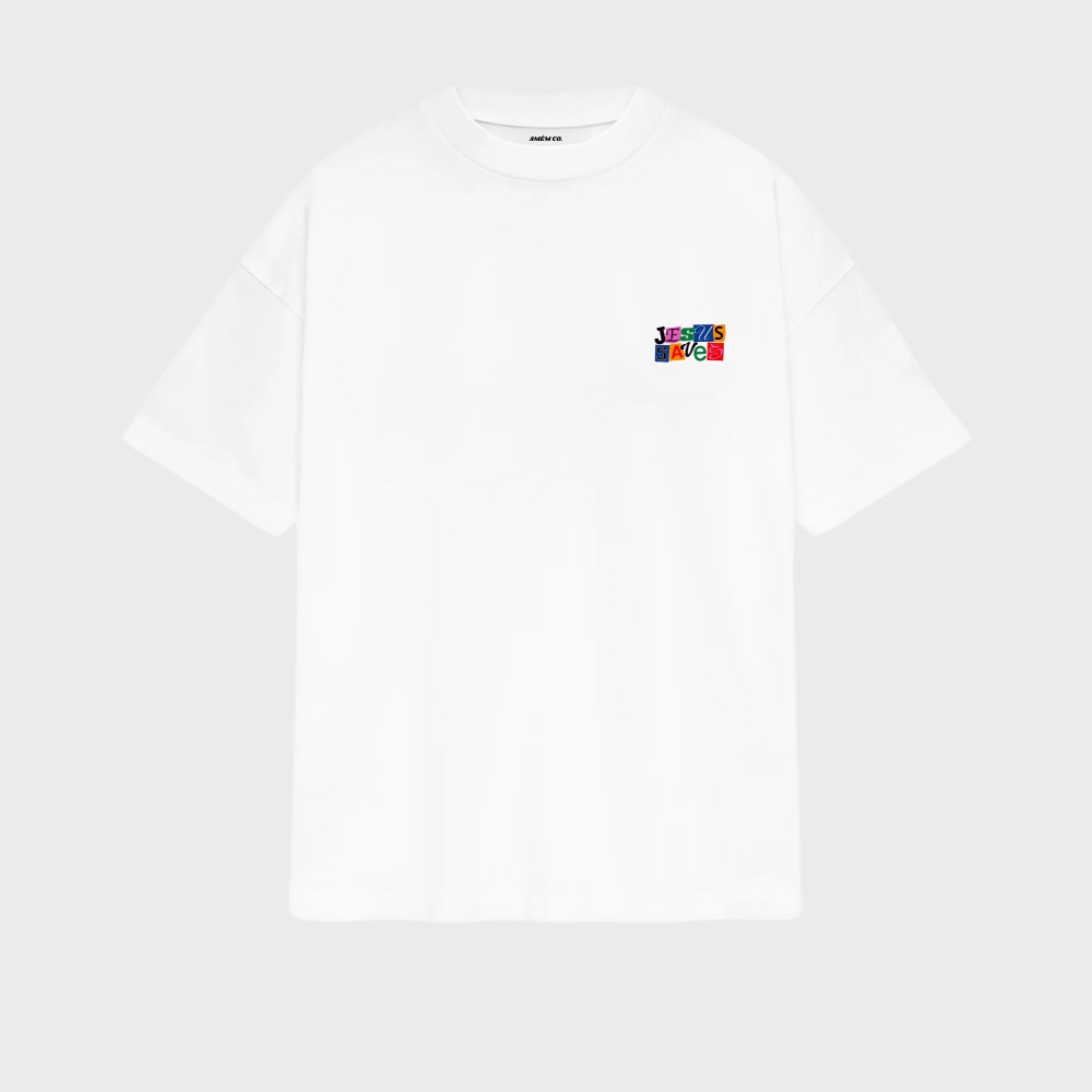 Camiseta Jesus Saves Color