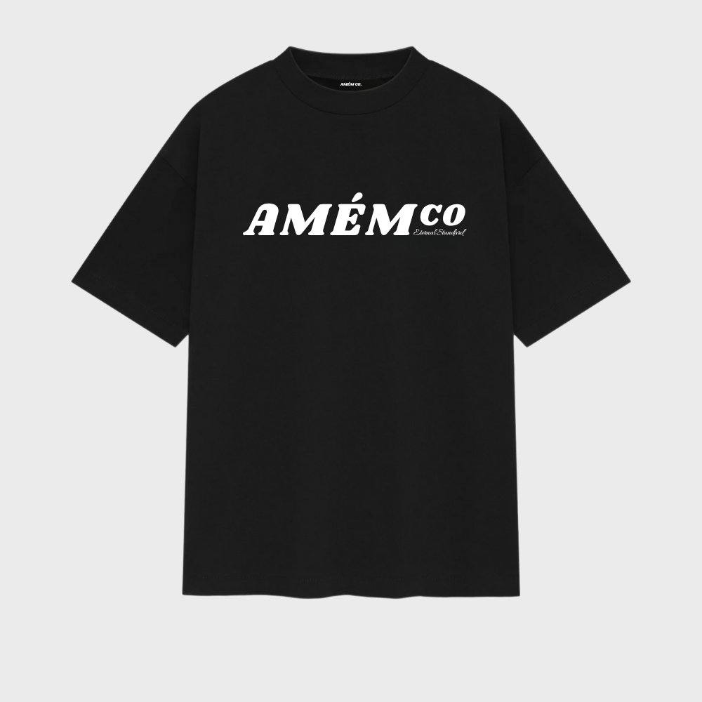Camiseta Amem Co Preto