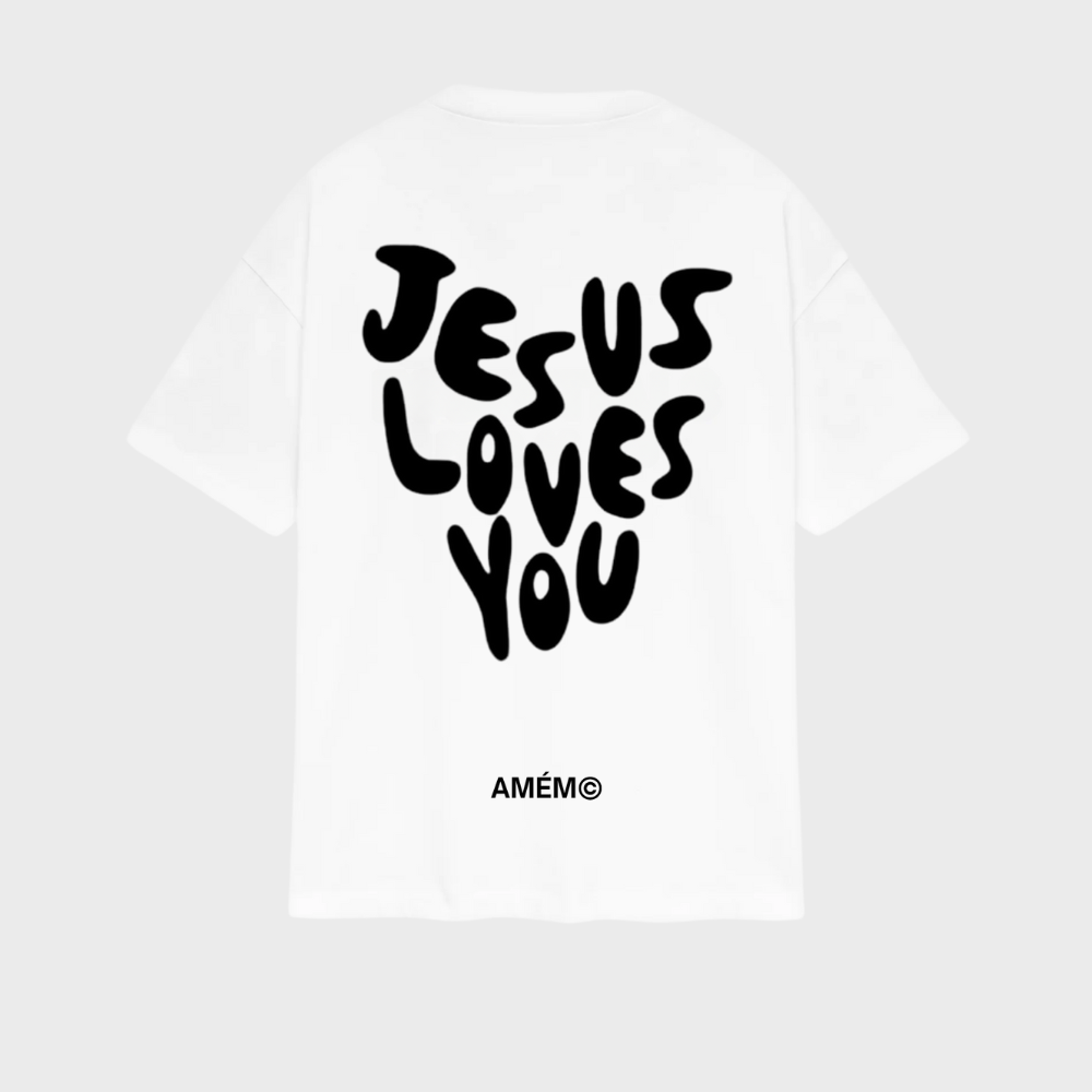 Camiseta Jesus Loves You