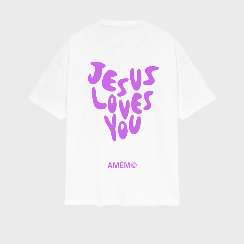 Camiseta Jesus Loves You