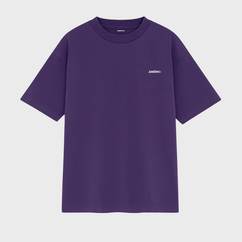 Camiseta Established in Faith Roxo