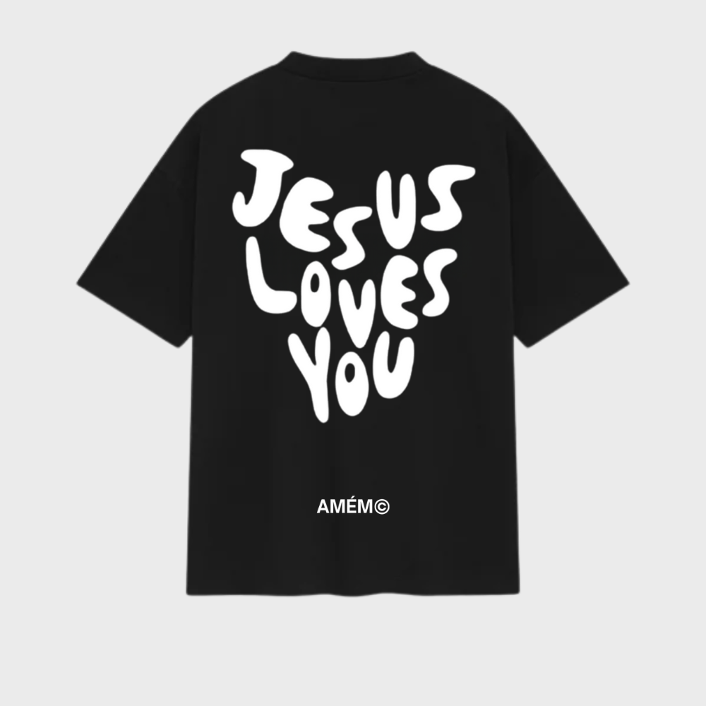 Camiseta Jesus Loves You